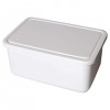 Large Plastic Lunch Boxes White